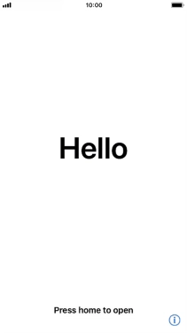 Press the Home key.