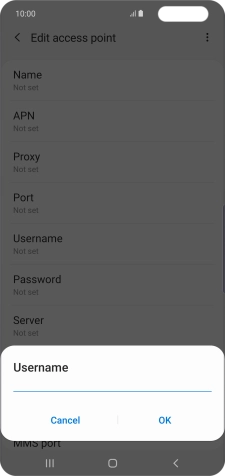 Key in o2 and press OK.