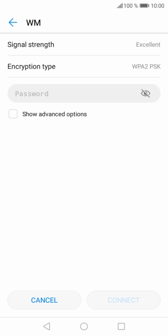 Press Password.