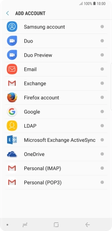 Press Google.