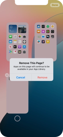 Press Remove.