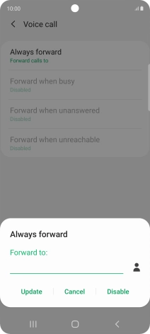 Press Disable.
