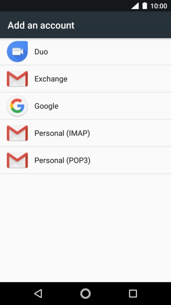 Press Personal (POP3). Press Personal (POP3).