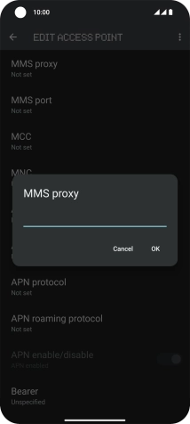 Key in 82.132.254.1 and press OK.