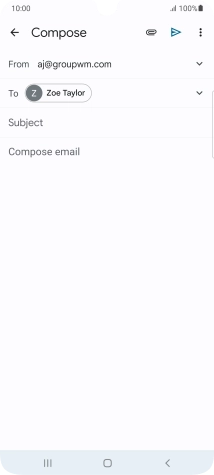 Press Subject and key in the required subject.