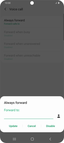 Press Disable.
