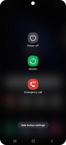 Press Power off.