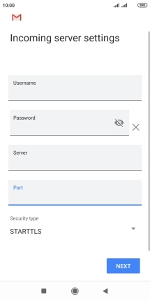Press the drop down list below 'Security type'.