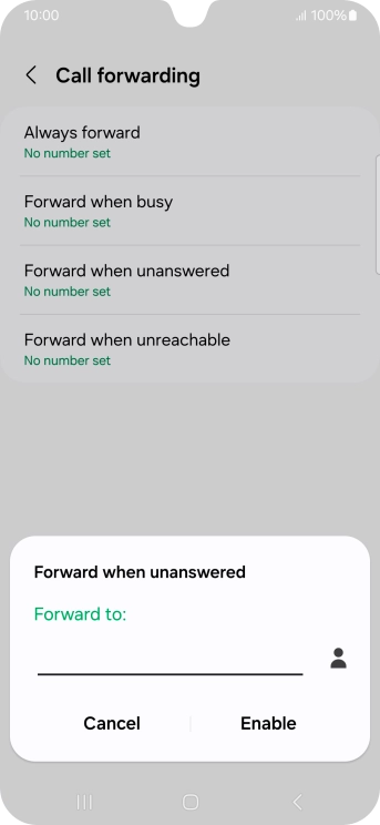 Key in 901 and press Enable.
