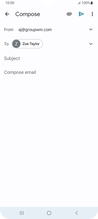 Press Subject and key in the required subject. Press Subject and key in the required subject.
