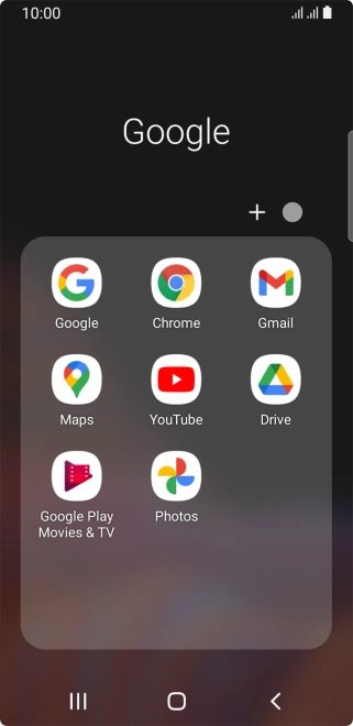 Press Gmail. Press Gmail.