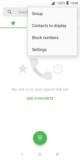 Press Settings.