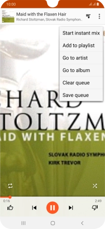 Press Add to playlist.