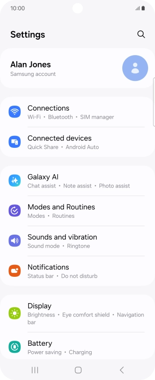 Press Connections.