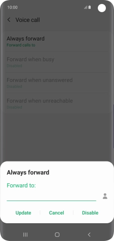 Press Disable.