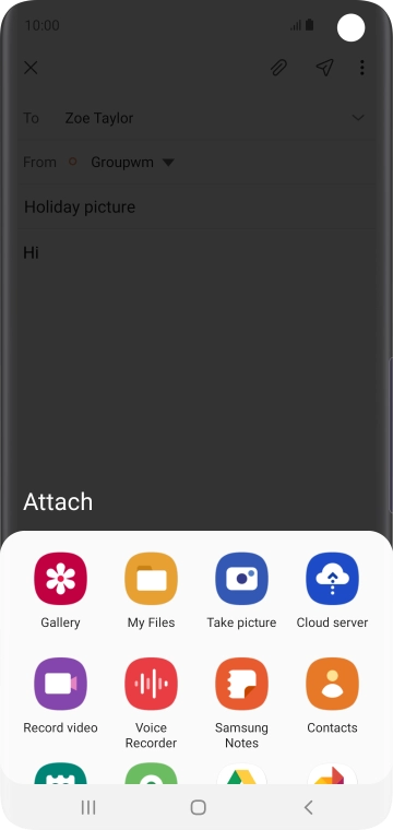 Press My Files and go to the required folder. Press My Files and go to the required folder.