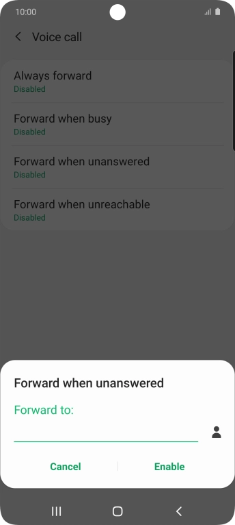 Key in 901 and press Enable.