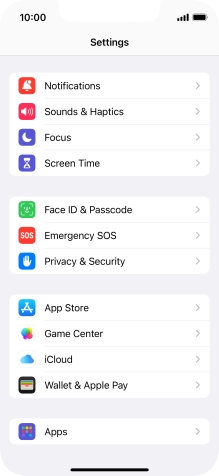 Press App Store.