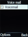 Highlight Voicemail.