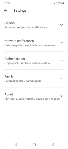 Press Network preferences.