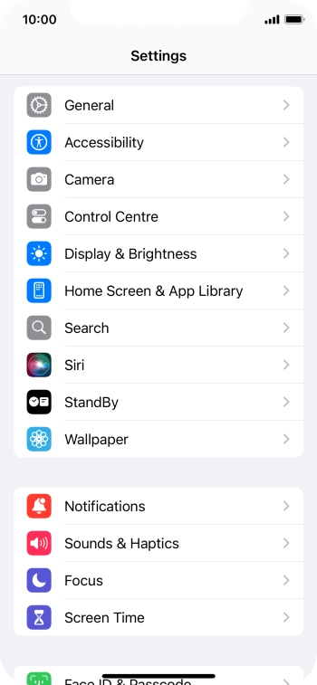 Press Home Screen & App Library.