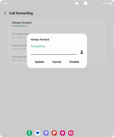 Press Disable.