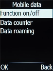 Select Data counter.