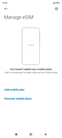Press Add mobile plan.