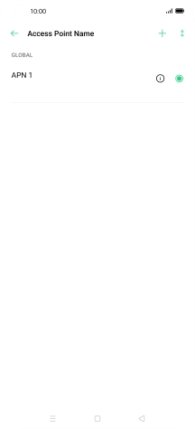 Press the add icon.