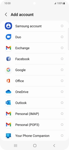 Press Google.