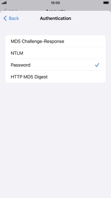 Press Password.