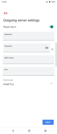 Press the indicator next to 'Require sign-in' to turn on the function.