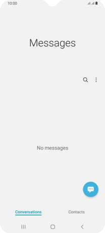 Press the new message icon.