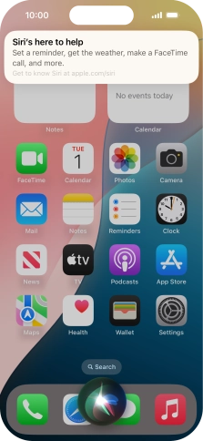 Say 'WHAT CAN I ASK' and press the Siri notification to see more examples.