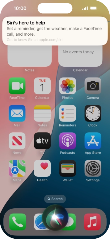 Say 'WHAT CAN I ASK' and press the Siri notification to see more examples.