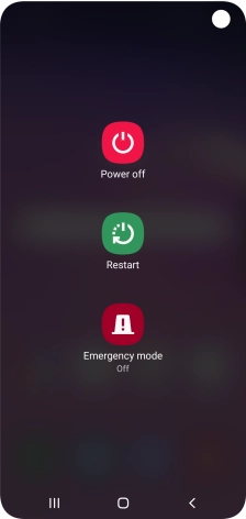 Press Power off.