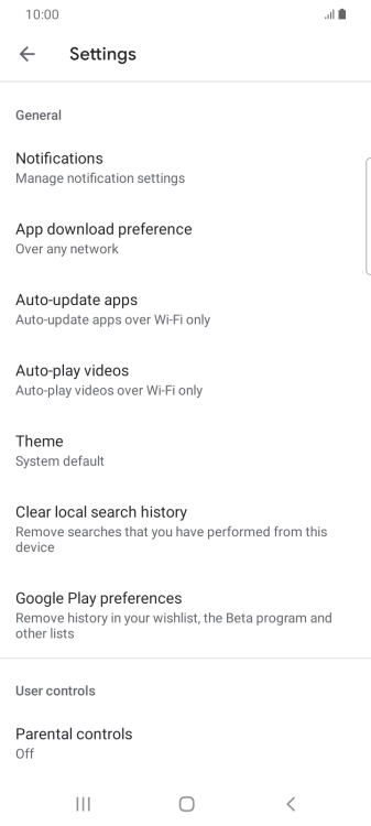 Press Auto-update apps.