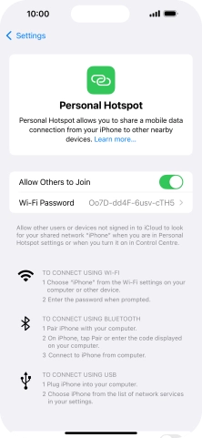 Slide your finger upwards starting from the bottom of the screen to return to the home screen.