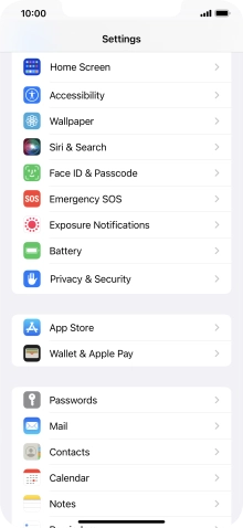 Press Home Screen.