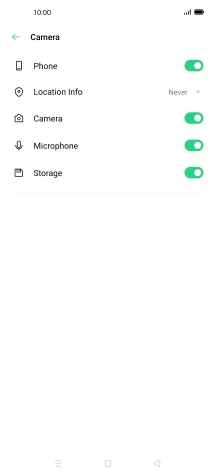 Press the drop down list next to 'Location Info'.