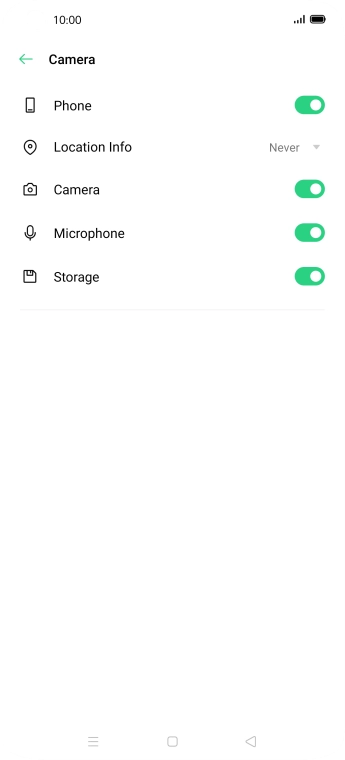 Press the drop down list next to 'Location Info'.