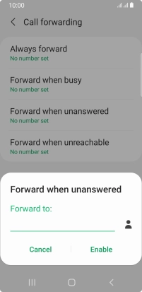 Key in 901 and press Enable.
