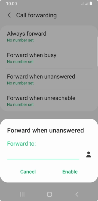 Key in 901 and press Enable.