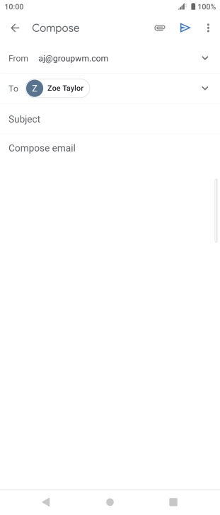 Press Subject and key in the required subject. Press Subject and key in the required subject.