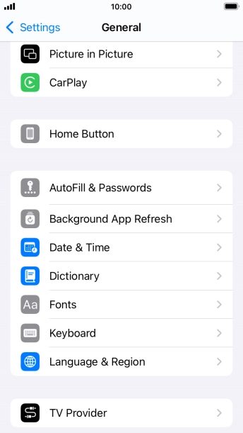 Press Background App Refresh.