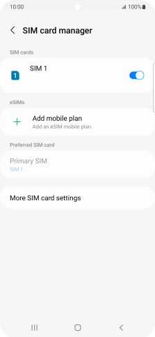 Press Add mobile plan.