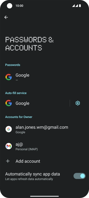 Slide your finger upwards starting from the bottom of the screen to return to the home screen.