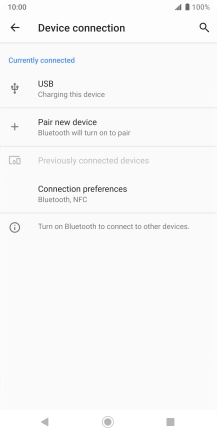 Press Connection preferences.