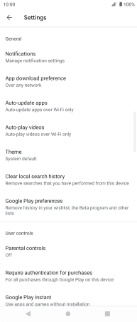 Press Auto-update apps.