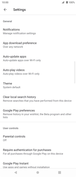 Press Auto-update apps.